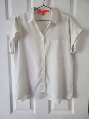 Mango White Blouse